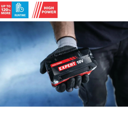 Set aku Bosch EXPERT EXBA18V-80 + EXAL18V-160 Professional 0615V0005R - 2