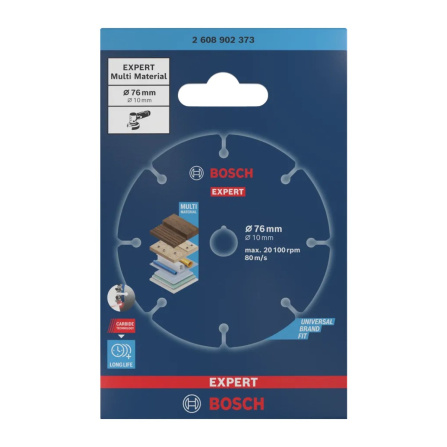Víceúčelový řezný kotouč Bosch Expert Carbide Multi Wheel 76 mm 2608902373 - 4