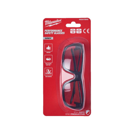 Brýle ochranné šedé Milwaukee 4932478908 - 3