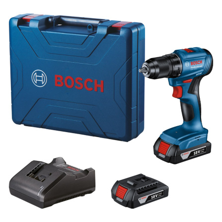 Aku vrtací šroubovák Bosch GSR 185-LI Professional 2x 2,0Ah 06019K3000