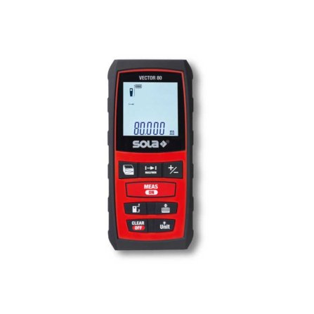 Laserový měřič vzdálenosti Sola Vector 80 71024101