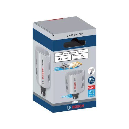 Pila vykružovací/děrovka Bosch PRO Multi Material PC Plus 51 mm 2608594387 - 3