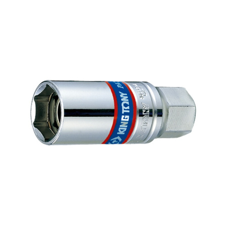 Hlavice nástrčná s magnetem na zapalovací svíčky King Tony 3/8 CrV 6 hran, 21mm 366521