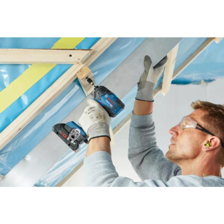 Aku rázový utahovák Bosch GDR 18V-200 Professional solo bez aku 06019J2106 - 2