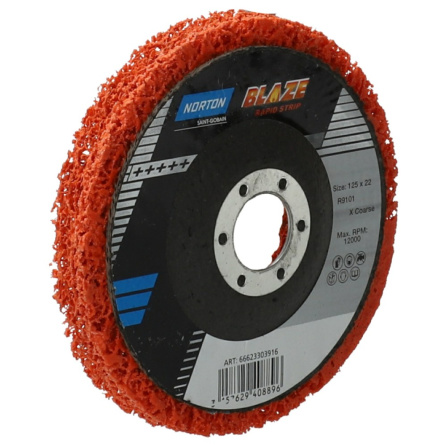 Brusný kotouč na kov Norton Clipper Blaze Rapid Strip 115 mm 66623303783 - 3