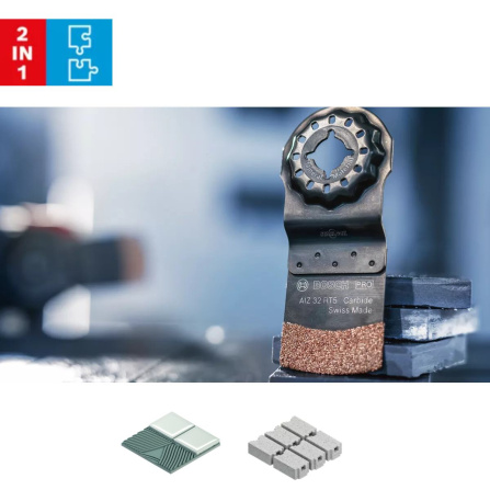 Ponorný brusný list Bosch PRO AIZ 32 RT5 2608669122 - 3