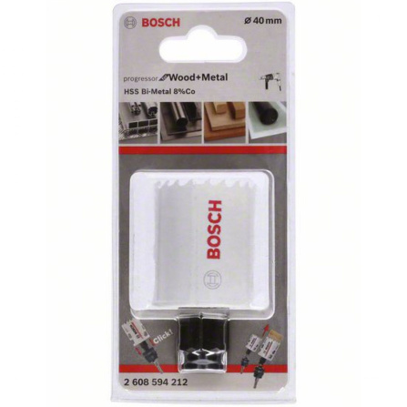 Pila vykružovací/děrovka 40 mm Bosch Progressor for Wood&Metal