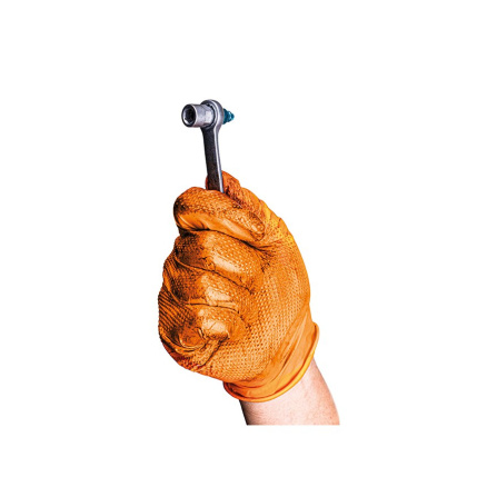 Rukavice nitrilové 100 ks vel. XL King Tony 9TH12AXL - 2