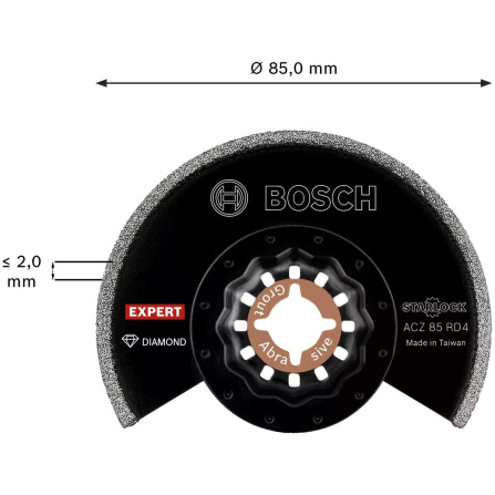 Segmentový pilový kotouč Bosch Expert Starlock ACZ 85 RD4 2608900034 - 6