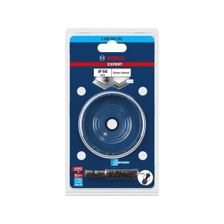 Pila vykružovací/děrovka Bosch Expert 68 mm Sheet Metal PC Plus 2608900501 - 3
