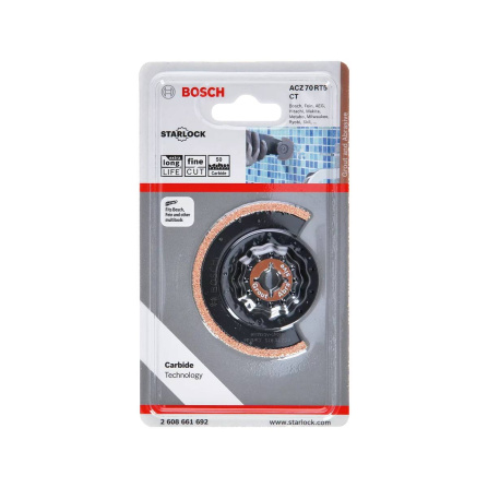 Segmentový pilový kotouč Bosch Starlock ACZ 70 RT5 2608661692 - 2