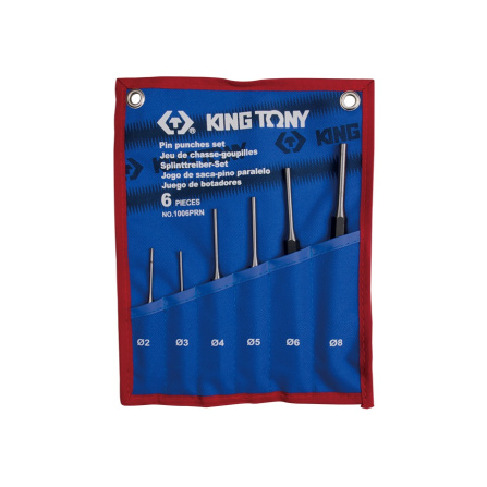 Sada jehlových vyrážečů 6 ks King Tony 1006PRN