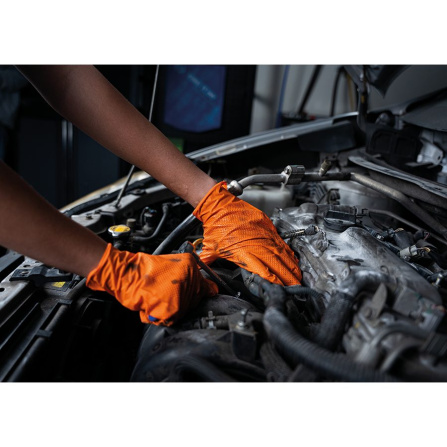 Rukavice nitrilové 100 ks vel. XL King Tony 9TH12AXL - 3