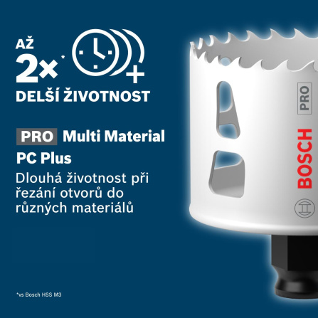 Pila vykružovací/děrovka Bosch PRO Multi Material PC Plus 32 mm 2608594376 - 2