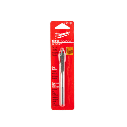 Vrták plochý středící pro unašeče Milwaukee Carbide Teeth BIG HAWG 3/8 48271401 - 2