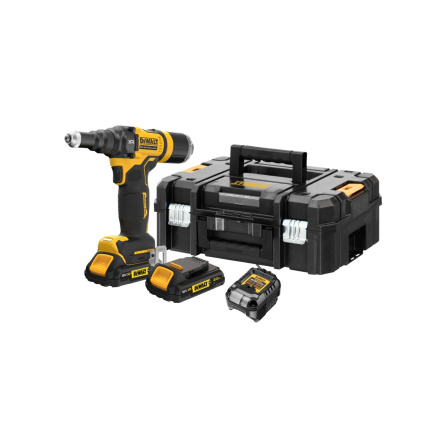 Aku nýtovací pistole DeWALT 18V XR 2x2Ah DCF414E2GT-W - 2