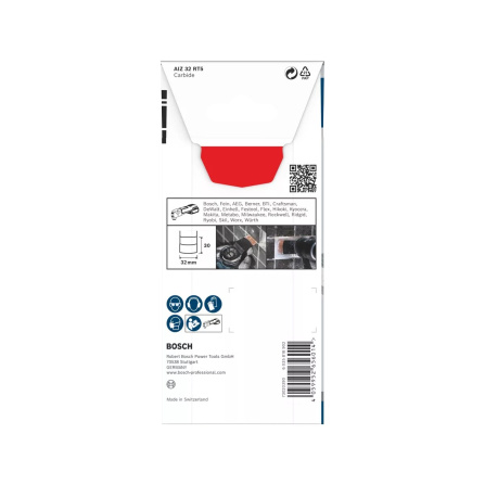 Ponorný brusný list Bosch PRO AIZ 32 RT5 2608669122 - 6