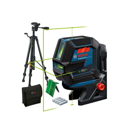 Kombinovaný laser Bosch GCL 2-50 G + stativ BT 150 Professional 0601066M01 - 2