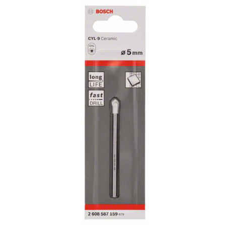 Vrták na dlaždice Bosch CYL-9 Ceramic - 5 x 70 mm 2608587159