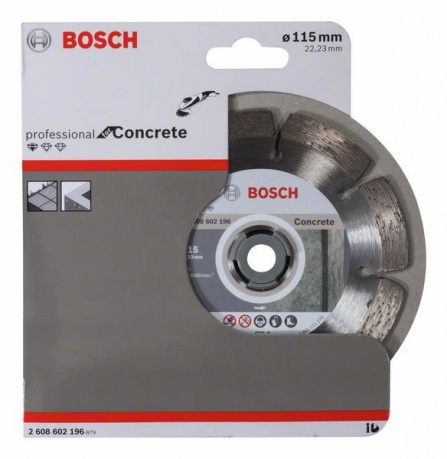 Kotouč dělící diamantový Bosch Standard for Concrete 115 mm