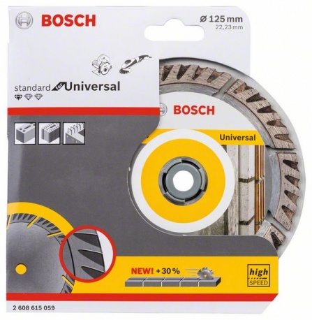 Diamantový dělicí kotouč Bosch Standard for Universal 125x22,23 mm