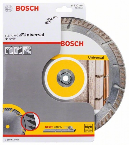 Diamantový dělicí kotouč Bosch Standard for Universal 230/22,23 mm