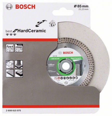 Kotouč dělící diamantový Bosch Best for hard Ceramic 85 mm