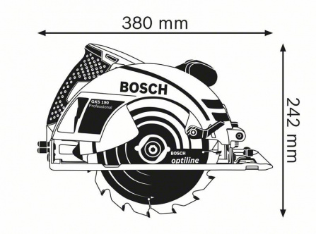 Pila okružní Bosch GKS 190 Professional